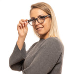 Brown/Demo glasses