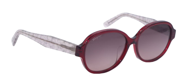 Ferragamo SF 885SA 613 Oval Sunglasses