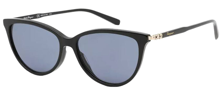 Ferragamo SF 2870S 001 Cat-Eye Sunglasses