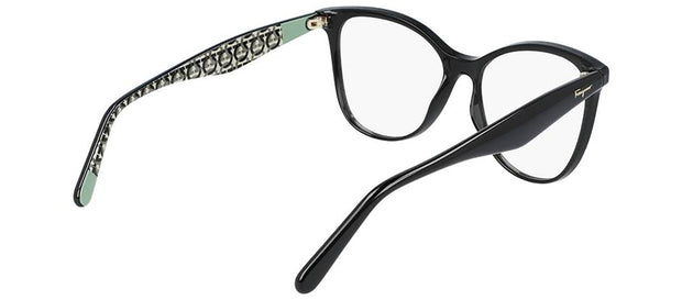 Ferragamo SF2892 001 Cat Eye Eyeglasses