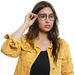 Silver/Demo glasses