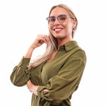 Blue/Demo glasses