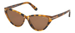 Tom Ford FT0740 CHARLIE W Cat Eye Sunglasses