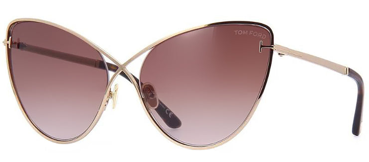 TOM FORD LEILA 28F Cat Eye Sunglasses