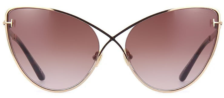 TOM FORD LEILA 28F Cat Eye Sunglasses