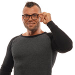 Brown/Demo glasses