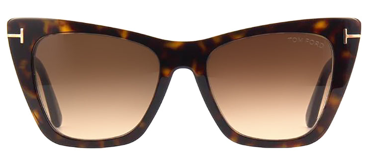 TOM FORD POPPY 52F Cat Eye Sunglasses