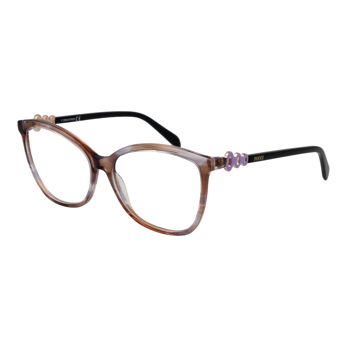 Brown/Demo glasses