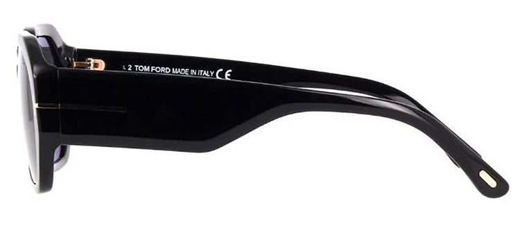 TOM FORD VERONIQUE 01A Rectangle Sunglasses