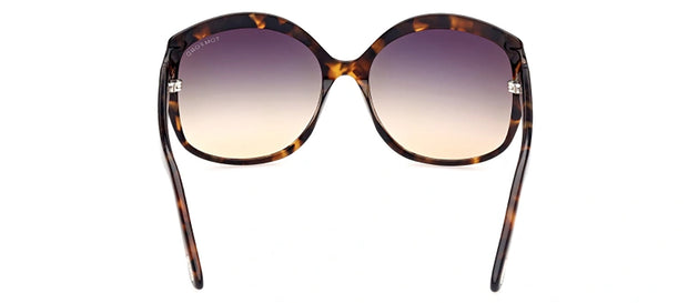 TOM FORD CHIARA 55B Butterfly Sunglasses