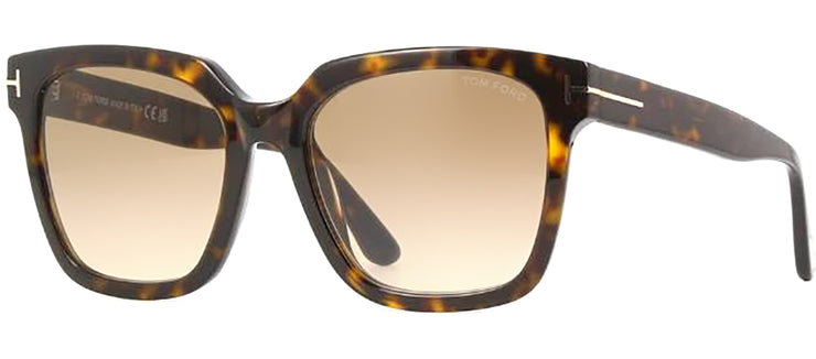 TOM FORD SELBY 52F Square Sunglasses