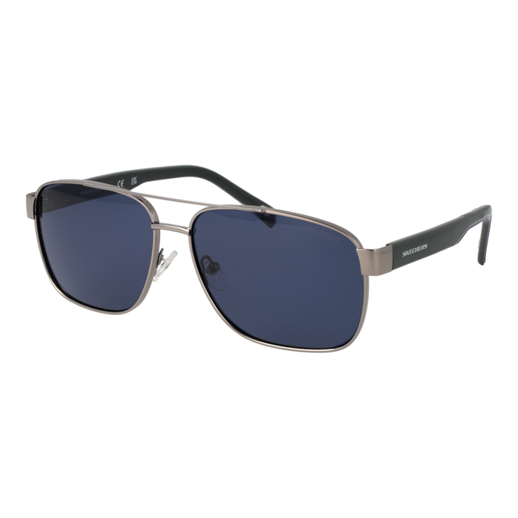 Silver/Blue