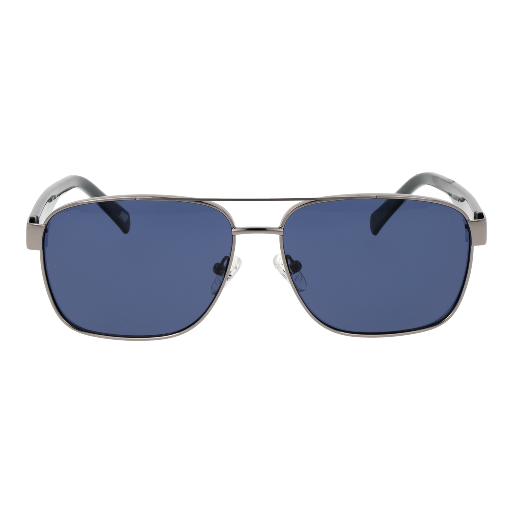 Silver/Blue