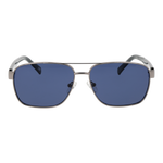 Silver/Blue