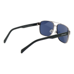 Silver/Blue