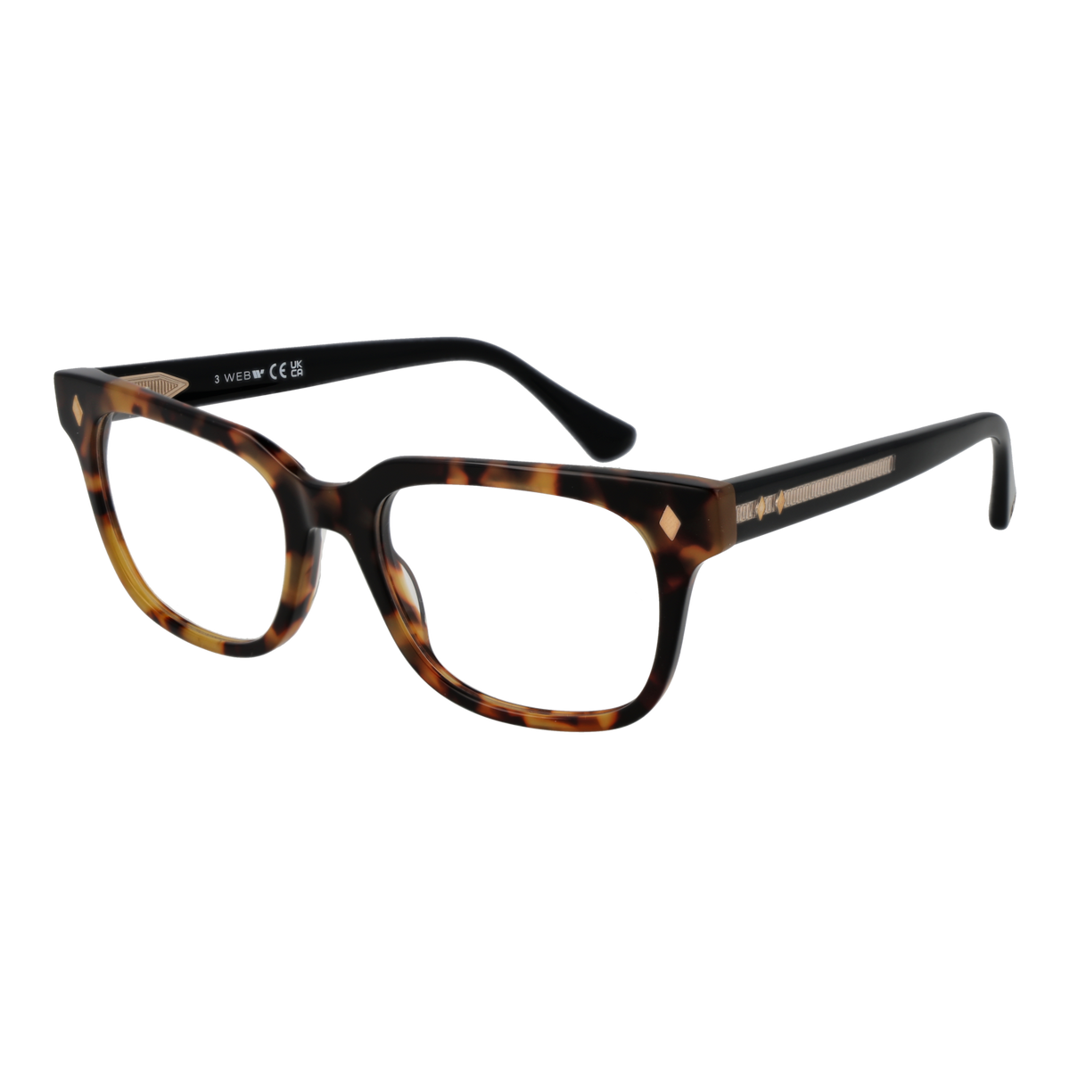 Brown/Demo glasses