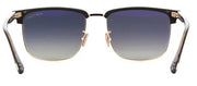 TOM FORD HUDSON-02 02D Clubmaster Polarized Sunglasses