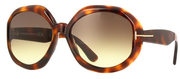 Tom Ford FT 576 01B Cat Eye Sunglasses