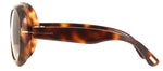 Tom Ford GEORGIA-02 01B Oval Sunglasses
