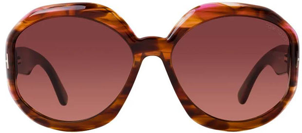 Tom Ford GEORGIA-02 52B Oval Sunglasses