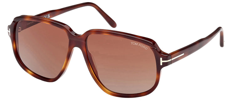 Tom Ford ANTON M FT1024 52E Square Sunglasses