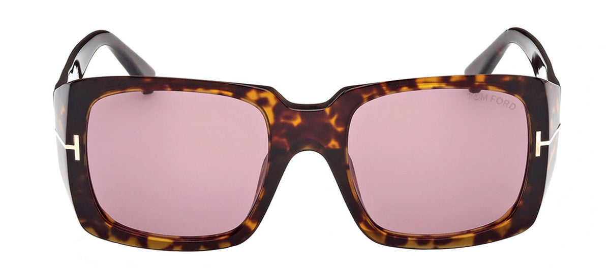 Tom Ford RYDER-02 W FT1035 52Y Square Sunglasses