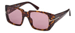 Tom Ford RYDER-02 W FT1035 52Y Square Sunglasses