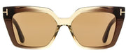 TOM FORD WINONA 47J Cat Eye Sunglasses