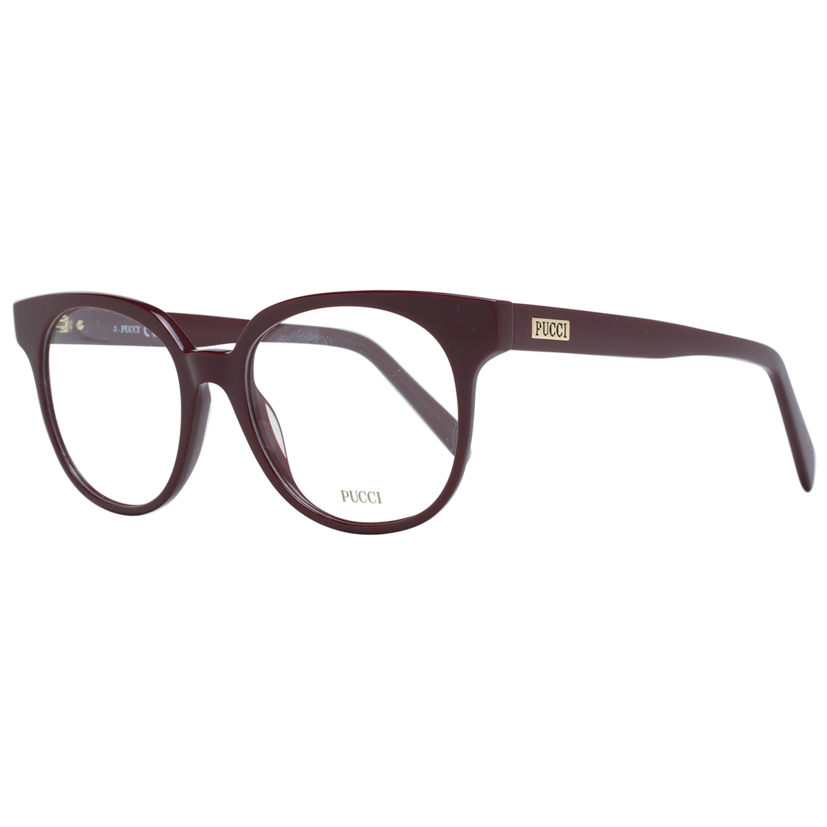 Burgundy/Demo glasses