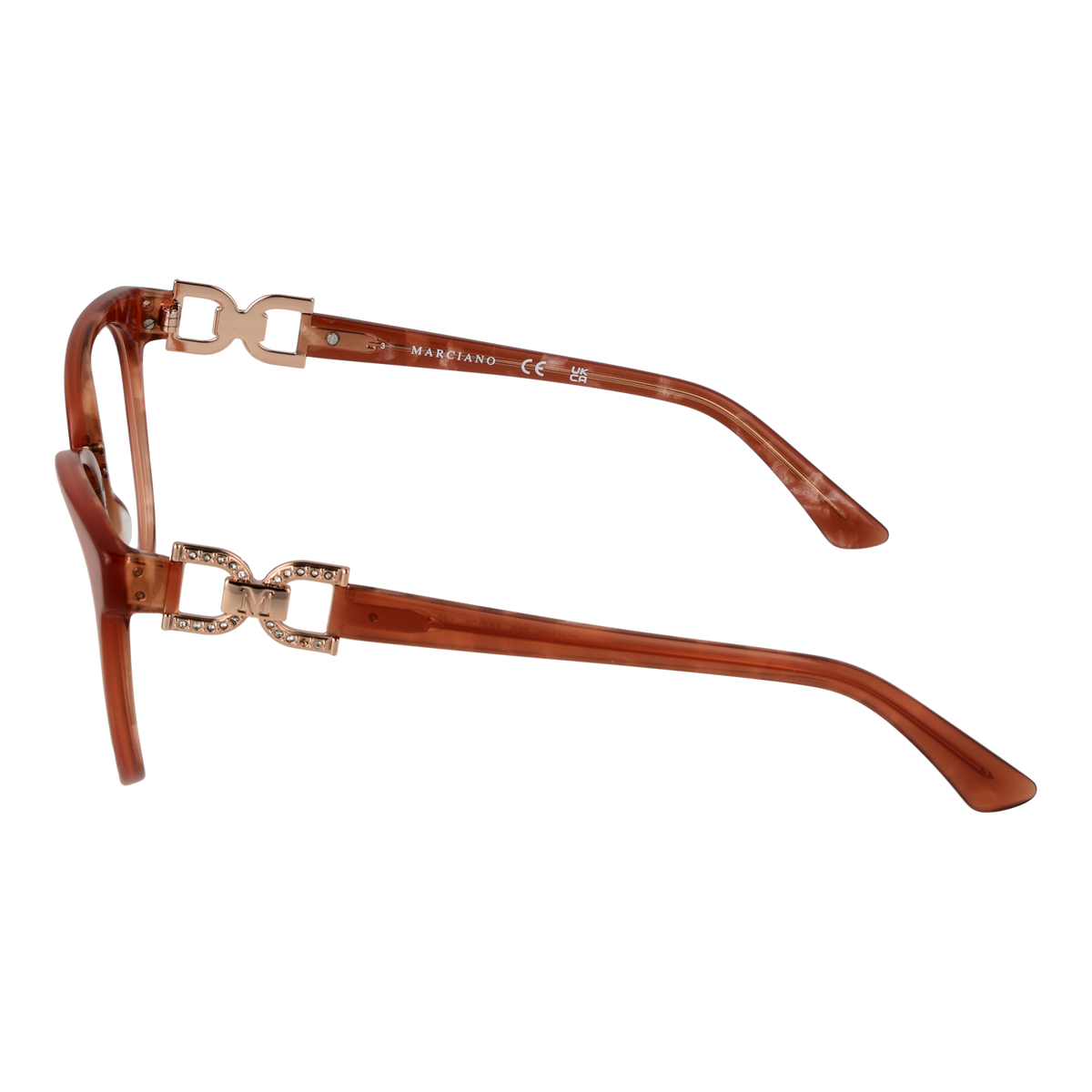 Brown/Demo glasses