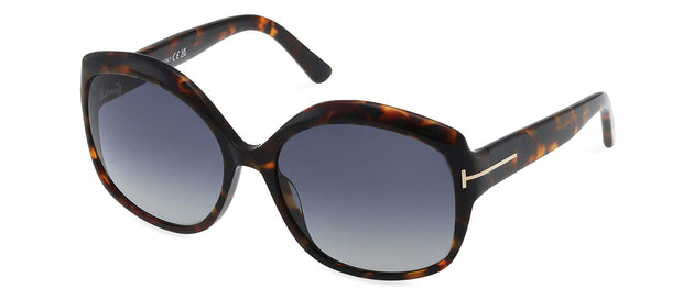 Tom Ford CHIARA 55D Butterfly Polarized Sunglasses