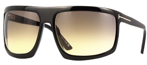 TOM FORD CLINT-02 01B Mask Sunglasses