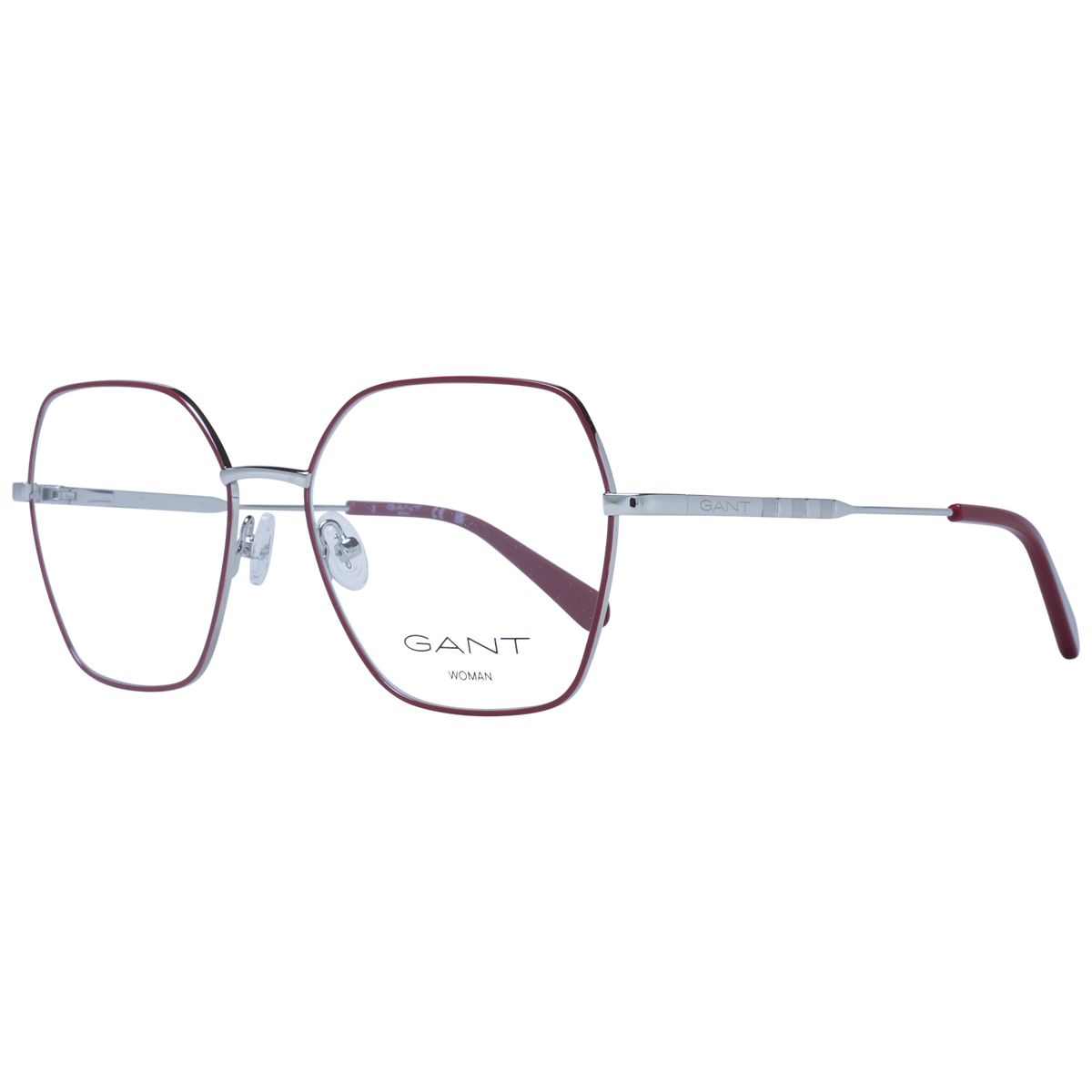 Burgundy/Demo glasses