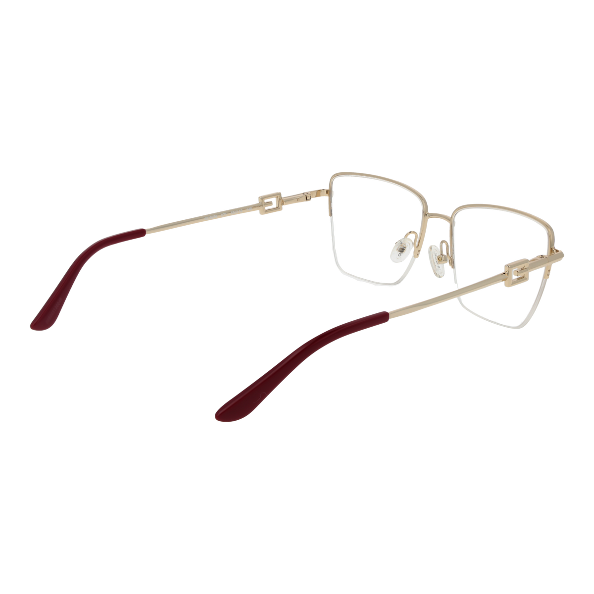 Burgundy/Demo glasses