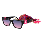 Black/Rose