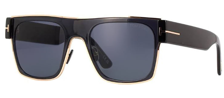 TOM FORD EDWIN 01A Flattop Sunglasses