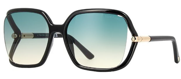 TOM FORD SOLANGE-02 01P Oversized Square Sunglasses