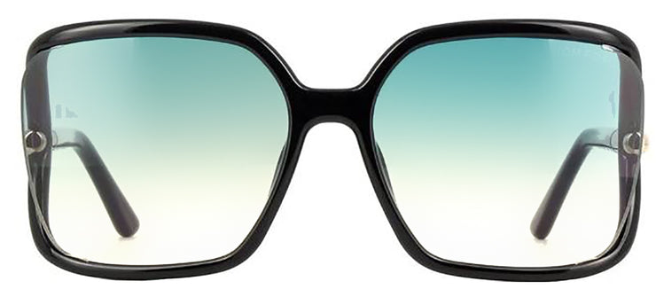 TOM FORD SOLANGE-02 01P Oversized Square Sunglasses