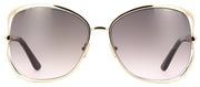 TOM FORD MARTA 28B Oversized Square Sunglasses