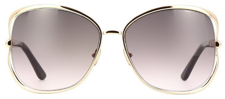 TOM FORD MARTA 28B Oversized Square Sunglasses