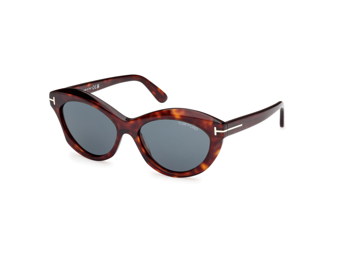 Tom Ford FT1111 54V Oval  Sunglasses