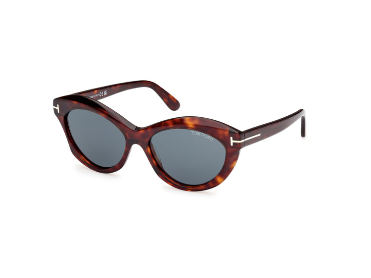 Tom Ford FT1111 54V Oval  Sunglasses