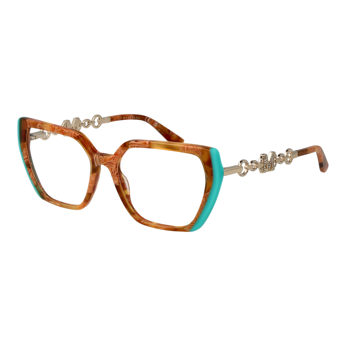Brown/Demo glasses