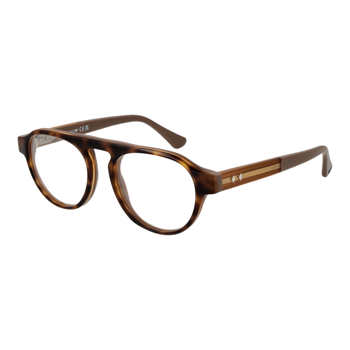 Brown/Demo glasses