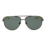 Gunmetal/Green
