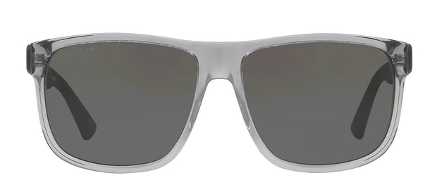 GUCCI GG0010S 004 Flattop Polarized Sunglasses