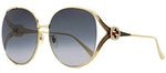 GUCCI GG0225S 001 Oval Sunglasses