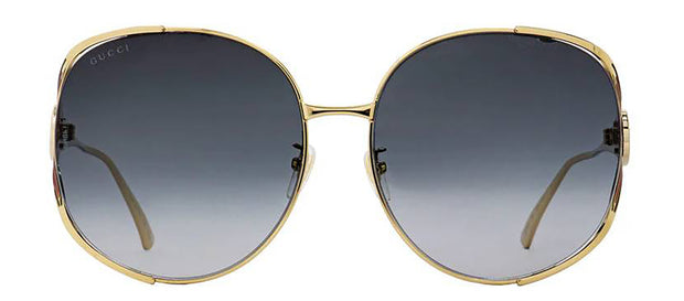 GUCCI GG0225S 001 Oval Sunglasses