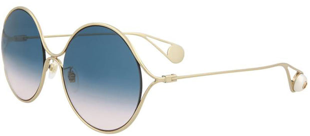 GUCCI GG0253 003 Oval Sunglasses