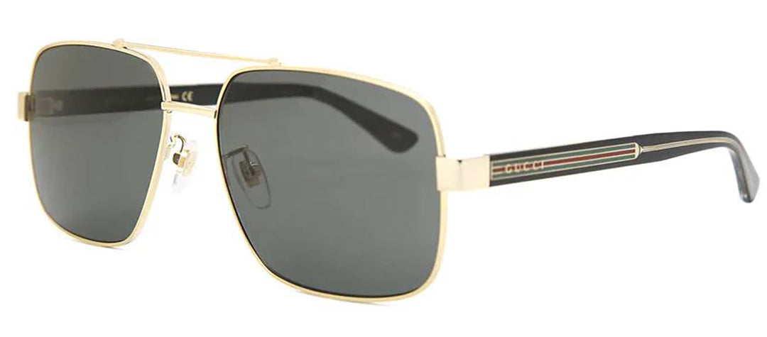 Gucci Model#GG0529S Mens UV Protection Pilot Aviator shops Sunglasses